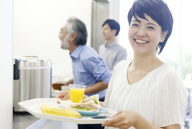 カフェテリアの様子